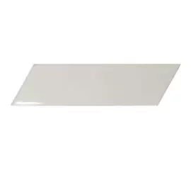 Equipe Chevron LIGHT GREY  RIGHT 18,6x5,2  płytka ceramiczna połysk