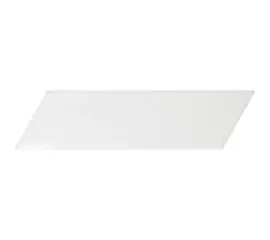 Equipe Chevron WHITE MATT LEFT 18,6x5,2  płytka ceramiczna Matowa