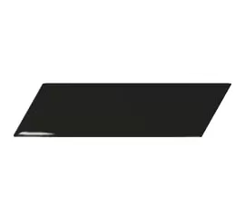 Equipe Chevron BLACK  LEFT 18,6x5,2  płytka ceramiczna połysk