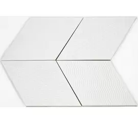 Equipe Rhombus WHITE 14x24 płytka gresowa matowa