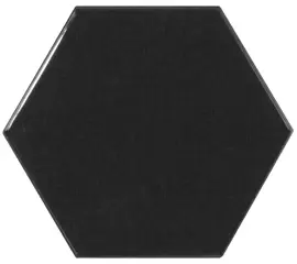 Equipe Scale HEXAGON BLACK MATT 12,4x10,7  płytka ceramiczna matowa