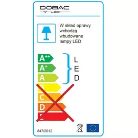 Dobac Juvenis Recessed White 20W 24° KT6950-WH-27 Oprawa podtynkowa