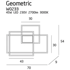 Max-Light Geometric W0233D