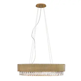 Maxlight passion p0352 lampa wisząca złota