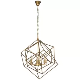 MAXLIGHT Andora P0328 lampa wisząca mosiądz