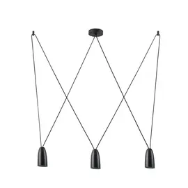Maxlight sistema p0399 lampa wisząca czarna