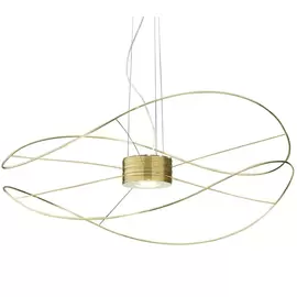 Axolight Hoops 2 Lampa Wisząca Złota SPHOOPS2OROR