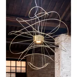 Axolight Hoops 6 Lampa Wisząca Złota SPHOOPS6OROR
