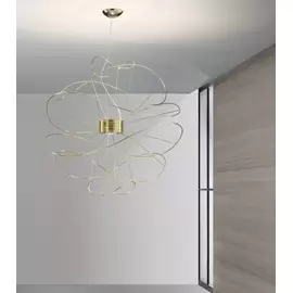 Axolight Hoops 6 Lampa Wisząca Złota SPHOOPS6OROR