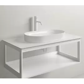 Catalano Horizon Blat Ceramiczny Pod Umywalkę 100x50cm Biały Połysk 1PC1005000