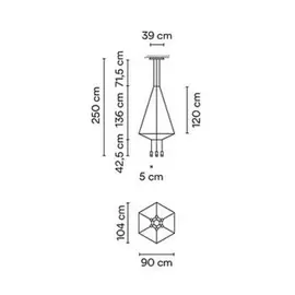 Vibia Wireflow Lampa Wisząca 030504