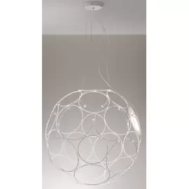 Fabbian Giro Lampa Wisząca Biała F30 A01 01
