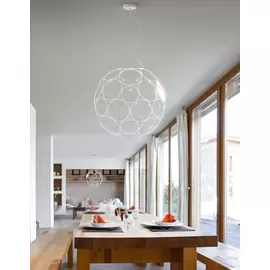 Fabbian Giro Lampa Wisząca Biała F30 A01 01