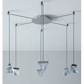 Fabbian Tripla Lampa Wisząca F41 G03 11