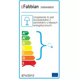 Fabbian Vicky Lampa Wisząca D69 A99 00