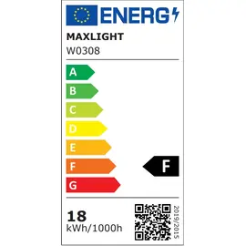 Maxlight flink w0308 kinkiet biały 60cm