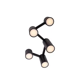 Maxlight c0229 lampa sufitowa laxer czarna