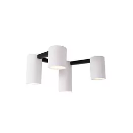 Maxlight c0230 lampa sufitowa laxer biała