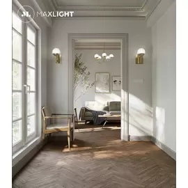 Maxlight dallas w0207 kinkiet złoty