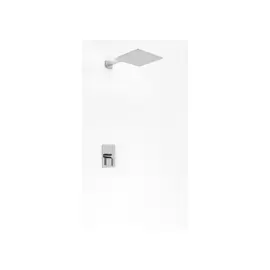 Kohlman Dexame Zestaw Prysznicowy Podtynkowy z deszczownicą 25cm Chrom QW220DQ25