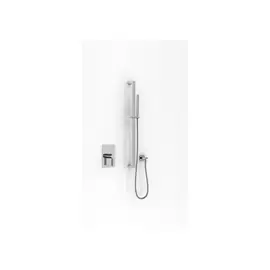 Kohlman dexame zestaw prysznicowy podtynkowy z drążkiem 66cm chrom qw220dsp3