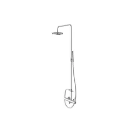 Kohlman Dexame Zestaw Prysznicowy Ścienny Chrom QW276D