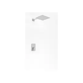 Kohlman Saxo Zestaw Prysznicowy Podtynkowy z deszczownicą 30cm Chrom QW220SQ30