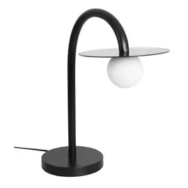 Maxlight enigma t0053 lampa stołowa czarna