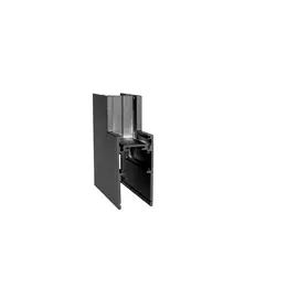Maxlight magnetic mt0004 kątownik głęboki czarny do użycia przy uskoku na suficie. do szyn mt0001, mt0002