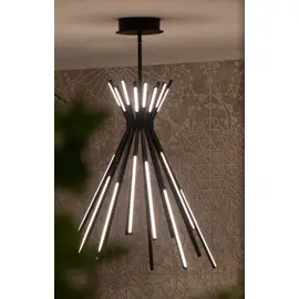 Maxlight tipi p0353 lampa wisząca czarna