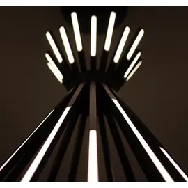 Maxlight tipi p0353 lampa wisząca czarna
