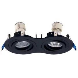 Maxlight signal ii h0087 oprawa podtynkowa czarna