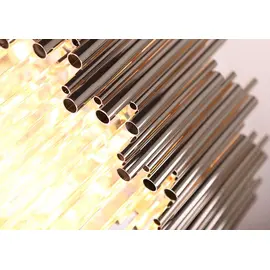 Maxlight vogue p0284 lampa wisząca złota