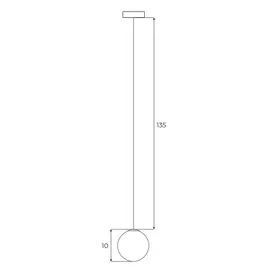Maxlight magnetic m0017z lampa wisząca magnetyczna system zigbee 6w 525lm 2700/5000k