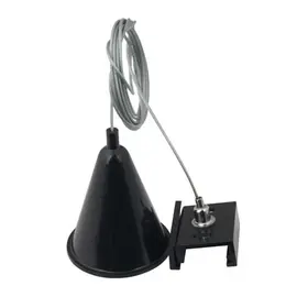 Maxlight zawiesie linkowe z uchwytem 2m czarne mht1-kit-bk