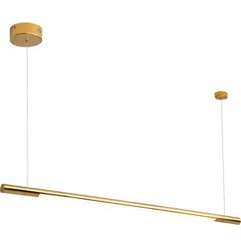 Maxlight organic horizon p0356d lampa wisząca ściemnialna złota