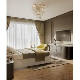 Maxlight monaco c0224 plafon złoty ø 80 cm