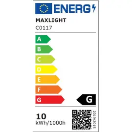 Maxlight organic chrom c0117d plafon mały