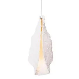 Maxlight p0540 lampa wisząca concha biała