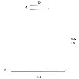 Maxlight p0597 lampa wisząca jo-jo modern grey