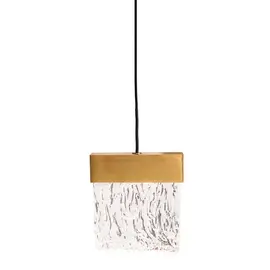 Maxlight p0573d lampa wisząca vetro brushed gold