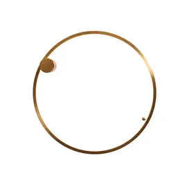 Maxlight c0239 plafon queen 60cm  brushed gold 15w 3000k