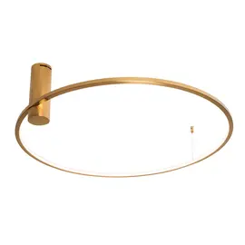 Maxlight c0240 plafon queen 80cm  brushed gold 20w 3000k