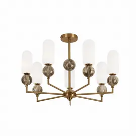 Maxlight p0633 lampa wisząca nova gold 7l