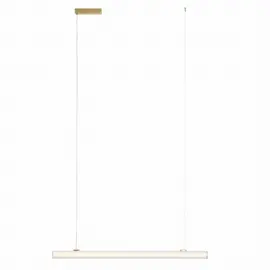 Maxlight p0622 lampa wisząca fayette złota 121cm 23,2w 3000k ip44