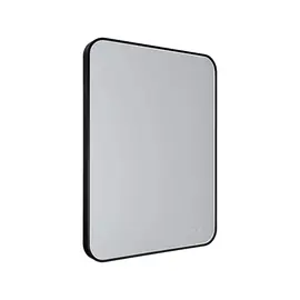 Maxlight w0384 mirror prostokąt 76x91cm czarne lustro podświetlane
