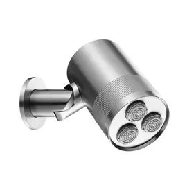 Mobi horizon axis nickel brushed deszczownica ścienna