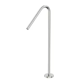 Mobi horizon nickel brushed wylewka wannowa wolnostojąca