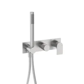 Mobi horizon nickel brushed bateria podtynkowa dwu-funkcyjna