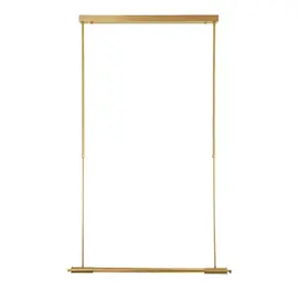 Maxlight p0660d lampa wiszaca flusore brushed gold